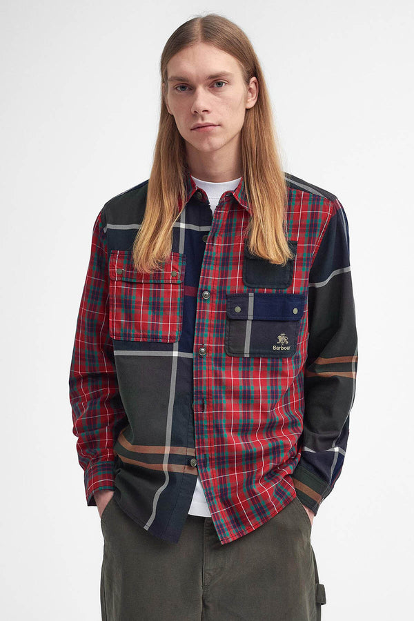 Barbour x Baracuta Patchwork Hemd