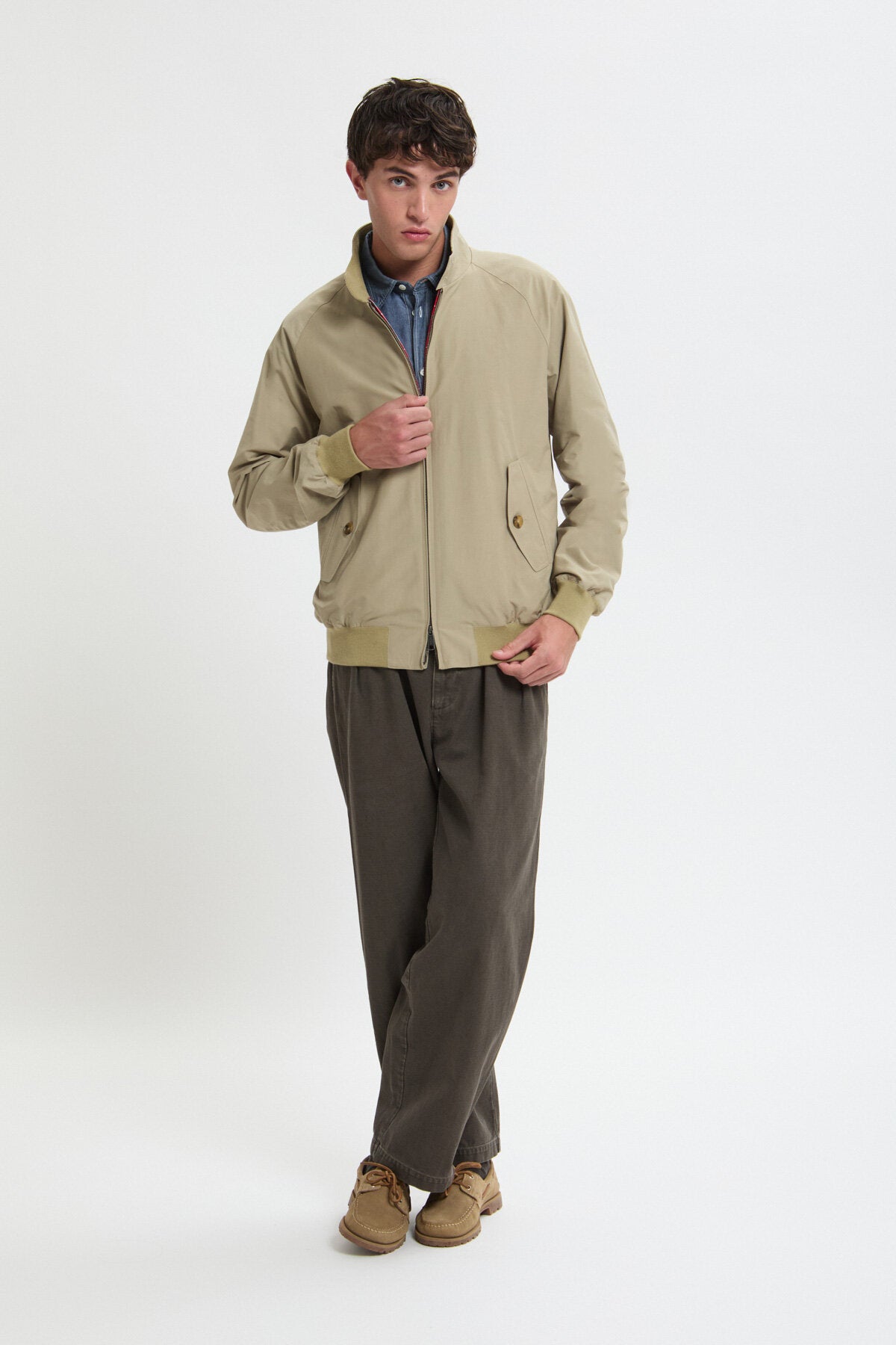 G9 Harrington Jacket Natural | Baracuta