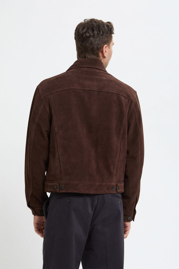 ROUGHOUT SUEDE RIDER JACKET