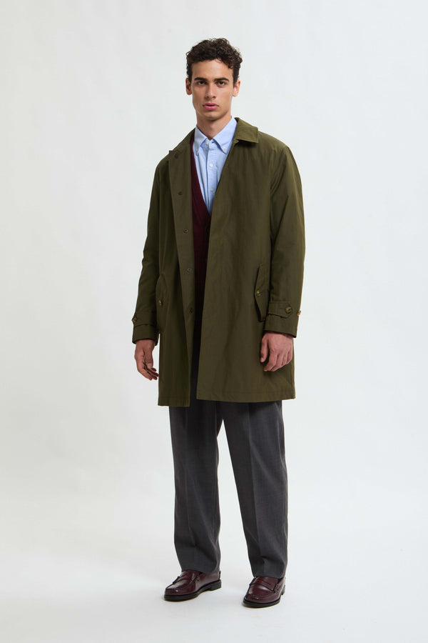 G10 Trenchcoat mit herausnehmbarem Futter und Windklappe