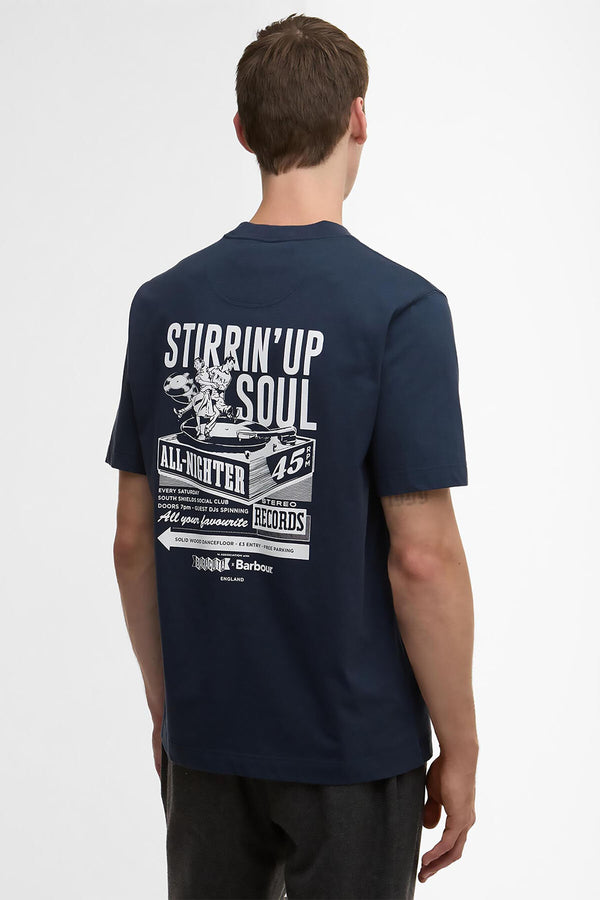 BARBOUR X BARACUTA ALL NIGHTER TEE