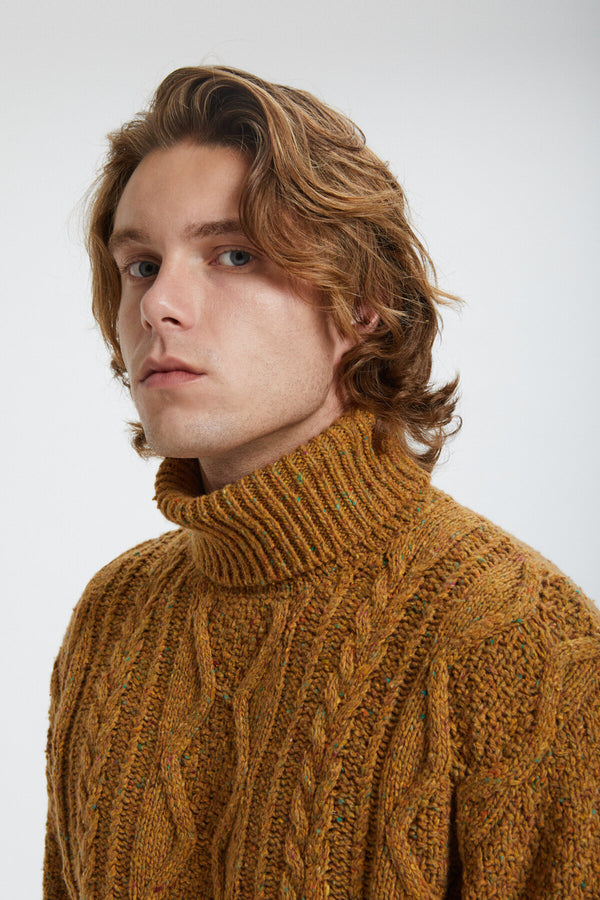 Aran Turtle Neck